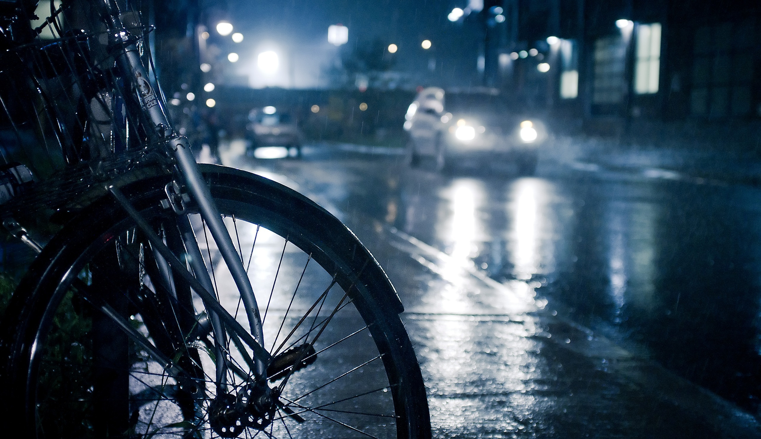 cycling at night